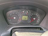 a close up of a speedometer in a car