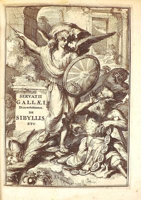 GALLAEUS (Servatius). DISSERTATIONES DE SIBYLLIS, EARUMQUE ORACULIS, C - Photo 1