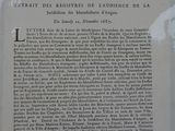 an old document with a picture of a man in a suit and tie