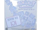 a close up of a bag of pokemon trading cards on a table