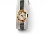 an image of a close up of a wrist watch on a white surface