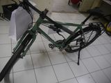 a bike that is sitting on the floor in the room