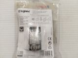 a picture of a small white object in a plastic bag
