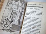 an open book with a picture of a man and a woman on it