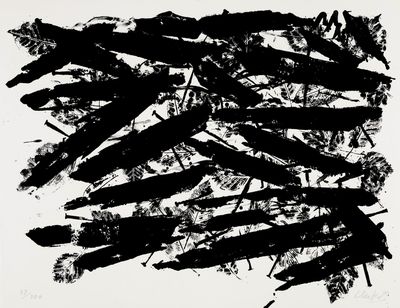 an image of a black and white drawing of a group of trees