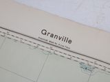 a close up of a map on a table