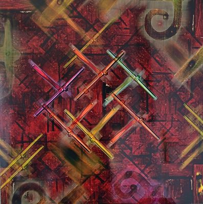 Gerardo NUNEZ SARDO (XX-XXIe) La porte des Pyrénées (Pirineo…