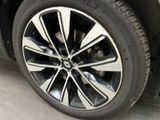 a close up of a tire on a car