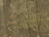 a plaque on the side of a building that says saint martin ' s lives