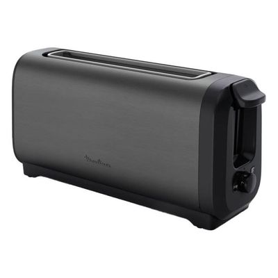 1032/Moulinex Grille-pain longue fente Subito Inox noir LS5S…