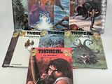 a set of four children ' s books, including thor and thor
