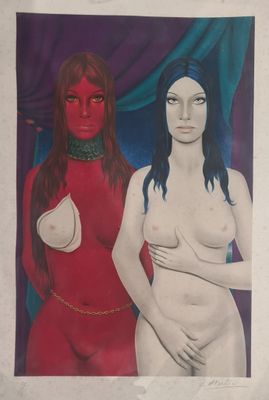 Félix LABISSE (1905-1982) Les filles de Loth