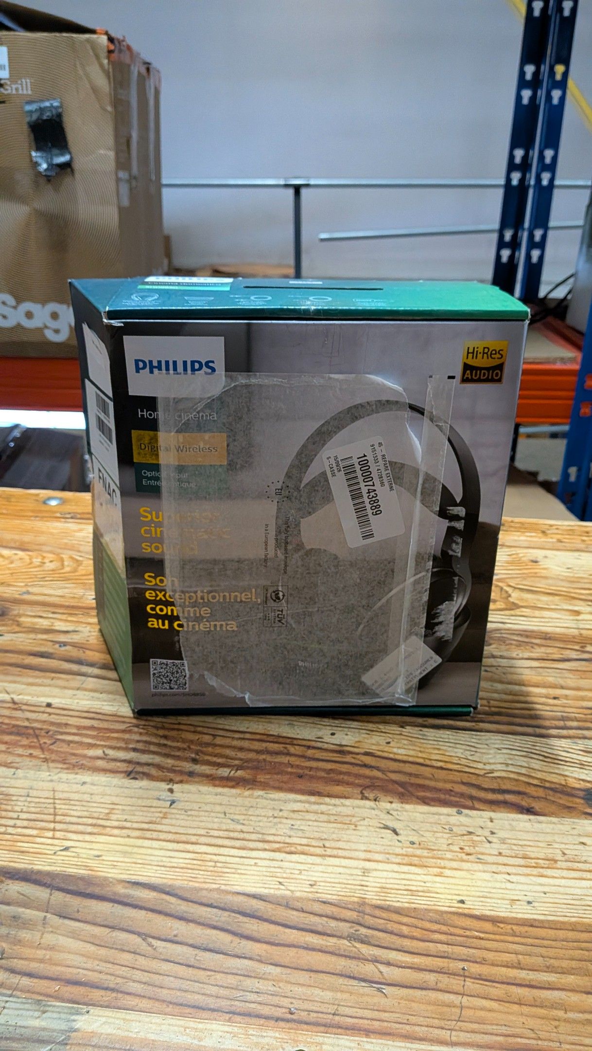 CASQUE PHILIPS - TVA RECUPERABLE
