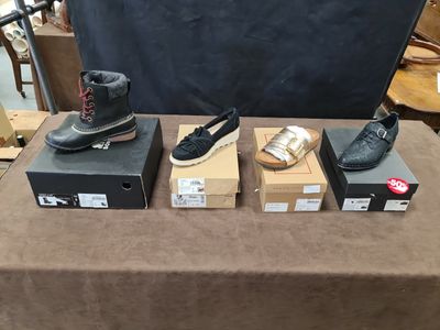 Lot de 4 paires de chaussures femme de marques ATELIER TROPE…