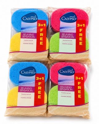 Éponges de nettoyage Calypro, lot de 4