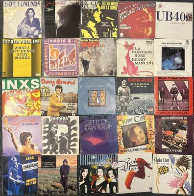 Divers. Lot comprenant environ 400 vinyles 45T dont : Cultur… - Photo 1