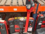 a lot of different tools that are sitting on a pallet