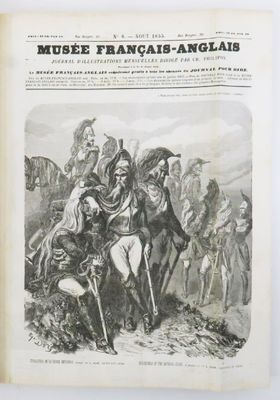 la une d'un magazine sur laquelle figure la photo d'un homme à cheval