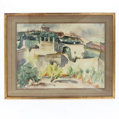 WILLY EISENSCHITZ (1889-1974) Maison de Provance
