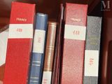 many books that are on a shelf together