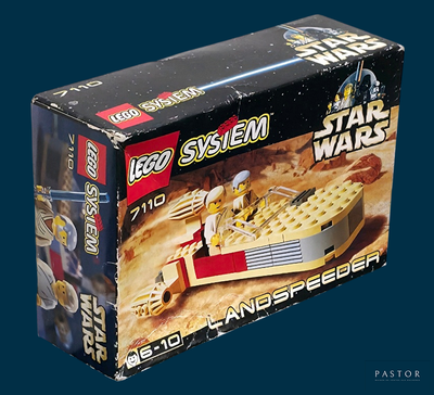 une boîte contenant un ensemble Lego Star Wars