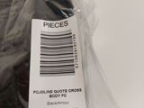 a close up of a plastic bag with a piece of clothing in it