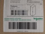 a box with a barcode on it sitting on a table