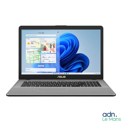 a laptop that is open and has a map on the screen