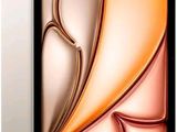a close up of a tablet computer with an abstract design on the screen