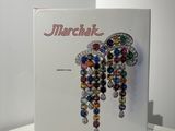 a close up of a brochure with a bunch of colorful beads