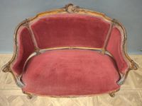 Mobilier de salon en noyer mouluré et sculpté de coquilles e… (photo 3)