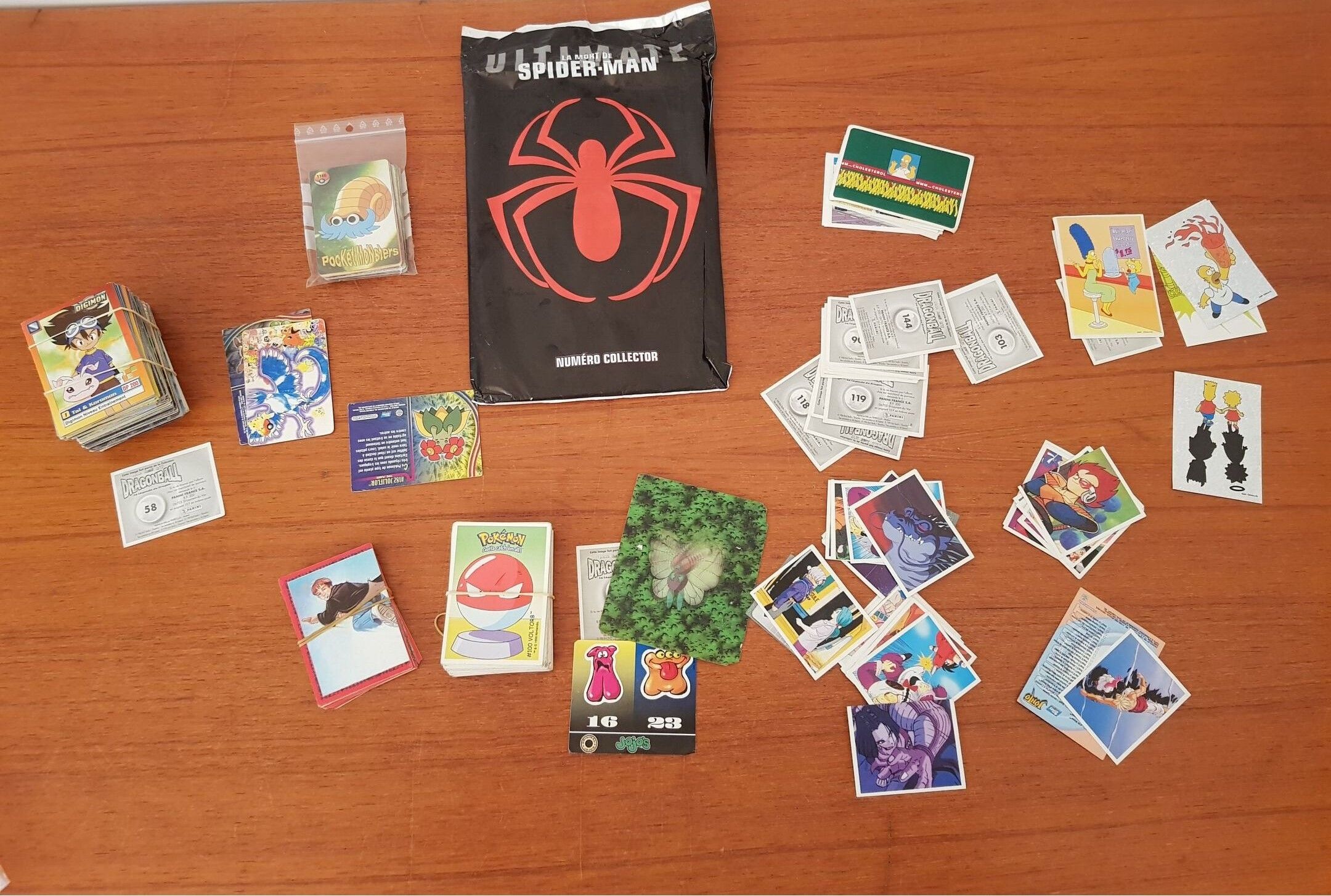 lot cartes tops et cartes machines non officielles pokémon