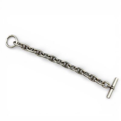 HERMES Bracelet chaîne d'ancre en argent. - Photo 1