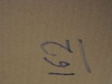 a picture of a box with the number 13 written on it