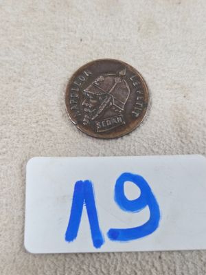 Médaille satirique : Napoléon le petit.