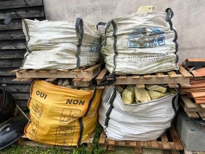 5 big bag de pierres