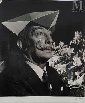 LACROIX Marc (1927-2007) Dali au tricorne cubiste, 1971