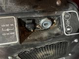 a close up of a car ' s dashboard showing the control panel