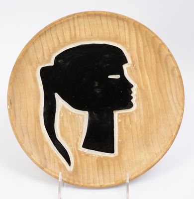 Emille MASSON, Greanjean-Jourdan, Vallauris, assiette en cér…