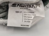 an image of a close up of a towel with a tag on it
