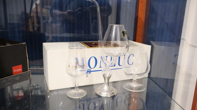 MONLUC coffret le cocktail pousse-rapière, joint pipe à Cognac et...
