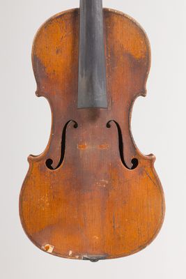 Violon anonyme, fait au XIXème ; portant étiquette apocryphe…