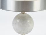 an image of a lamp that is on a table