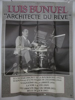 Affiche française du film « Louis Buñuel, architecte du rêve »