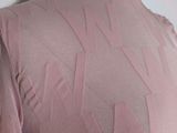 a close up of a mannequin with a pink dress on a mannequin mannequin