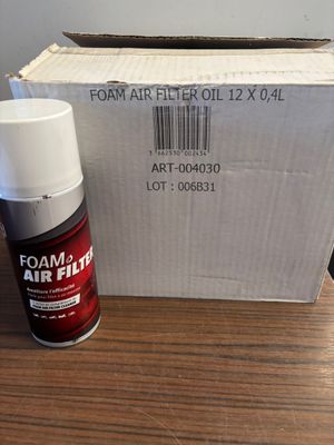 TECHNILUB - 12 aérosols huile pour filtre à air mousse - apparemment n - Photo 1