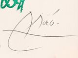 signed autograph of a man with a green hat and tie