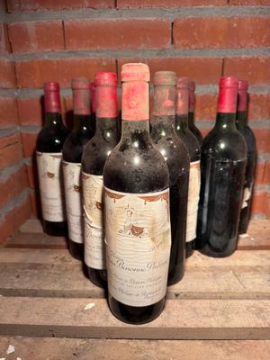 12 bouteilles Château MOUTON-BARONNE-PHILIPPE, 5° cru Pauill…