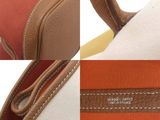 two pictures of a close up of a handbag with two different colors