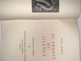 an open book with a picture of a woman on it
